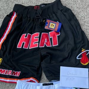Miami Heat-Just Don Shorts